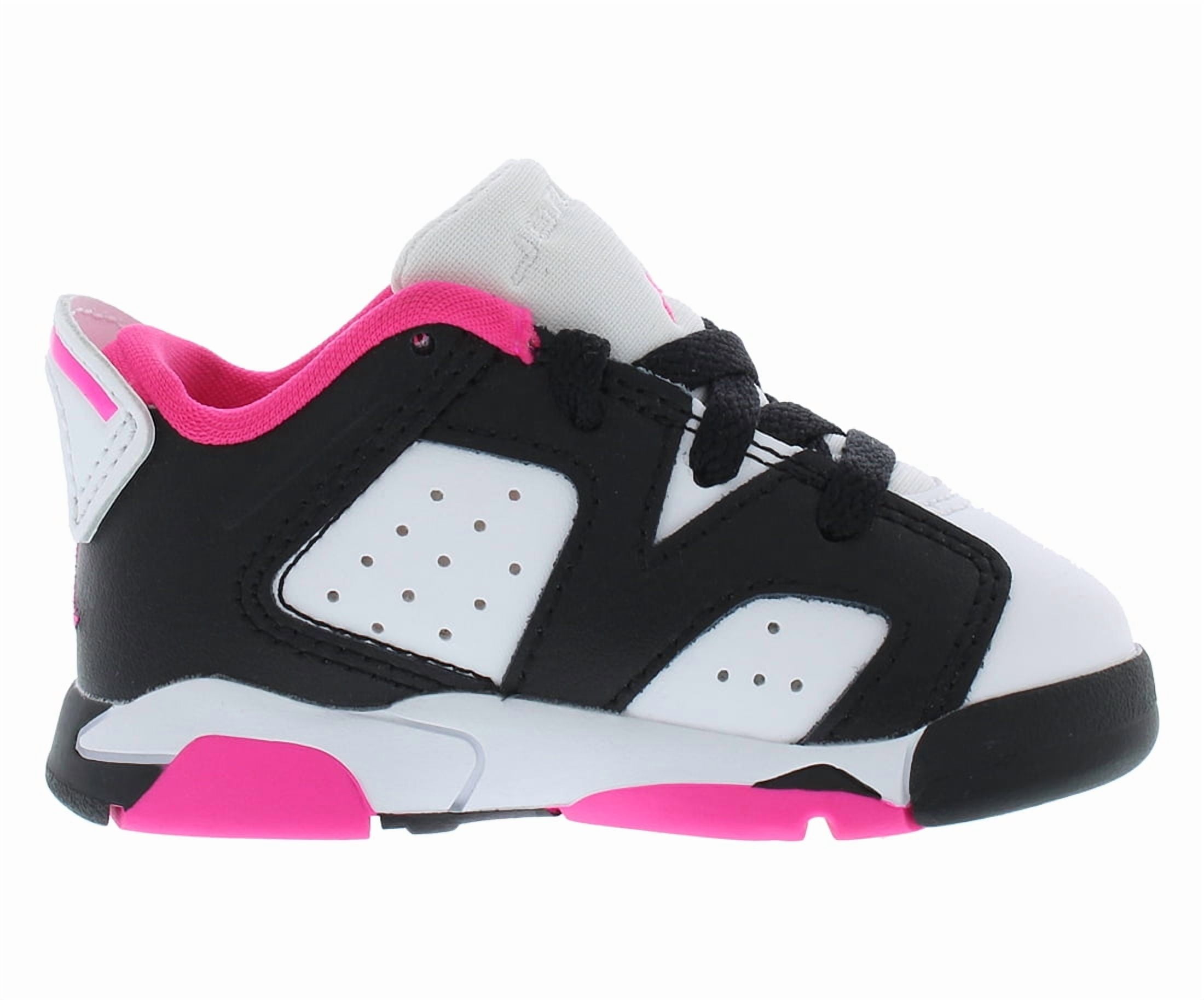 Jordan Kids Shoes: Toddler 6 Retro Low Sneaker Black/Fierce