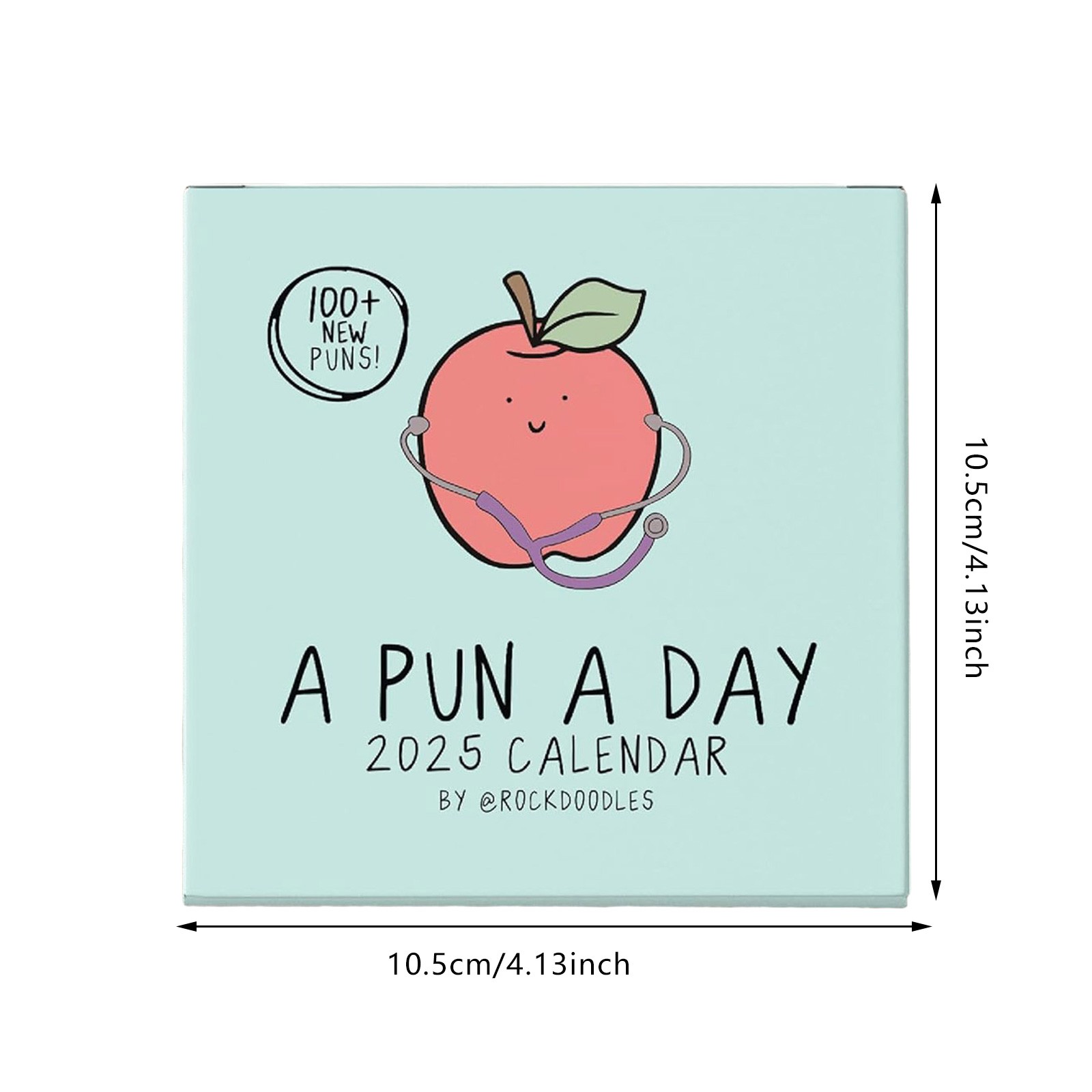 A Pun A Day 2025 Calendar, Punny Daily Desk Calendar Funny Calendar