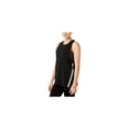 thumbnail image 1 of Jessica Simpson Womens The Warmup Layered Tank Top, Black, Juniors, Small, 1 of 2