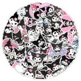 thumbnail image 3 of DONNGZAE 200 PCS Cute Sanrio Kuromi Cartoon Stickers for Kids Teens, Vinyl Waterproof Water Bottles Laptop Skateboard Stickers SLO526-0353, 3 of 5