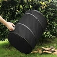 thumbnail image 3 of Collapsible Trash can/Folding Garbage Cans,Portable Trash can,Pop Up Trash Can,for Camping Garbage Can Collapsible,Clothes and Toys Recycle bin (Black), 3 of 12