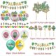 thumbnail image 2 of Flamingo Balloons Kit Tropical Palm Leaves Hawaiian Theme Luau Birthday Wedding Baby Shower Party Decorations Supplies, 2 of 4