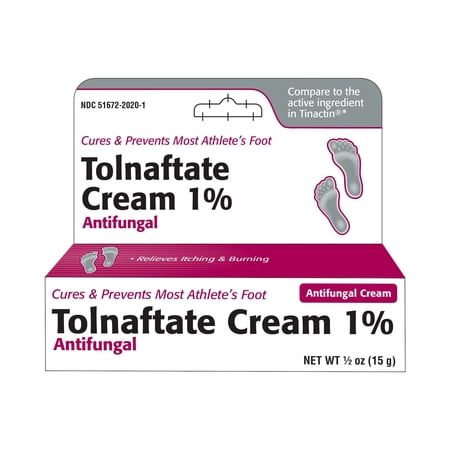 Taro Tolnaftate 1% Foot Pain Antifungal Cream, 0.5 Oz