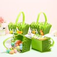 thumbnail image 4 of Woven Easter Bunny Basket for Easter Egg Hunts and Easter Eggs Festival, 4 of 5