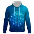 thumbnail image 1 of Sudadera con capucha y cremallera para hombre y mujer, con estampado de inteligencia artificial, estilo Harajuku, 1 of 6