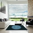 thumbnail image 6 of Ahgly Company Indoor Rectangle Patterned Glacial Blue Ice Blue Area Rugs, 5' x 7', 6 of 6