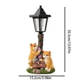 thumbnail image 3 of Solar Cat Garden Statue Outdoor Solar LightforYard Patio Garden Decor, 3 of 4