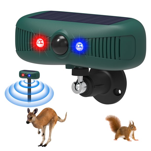 Alarma Repelente Sensor Solar para La Granja Jardines