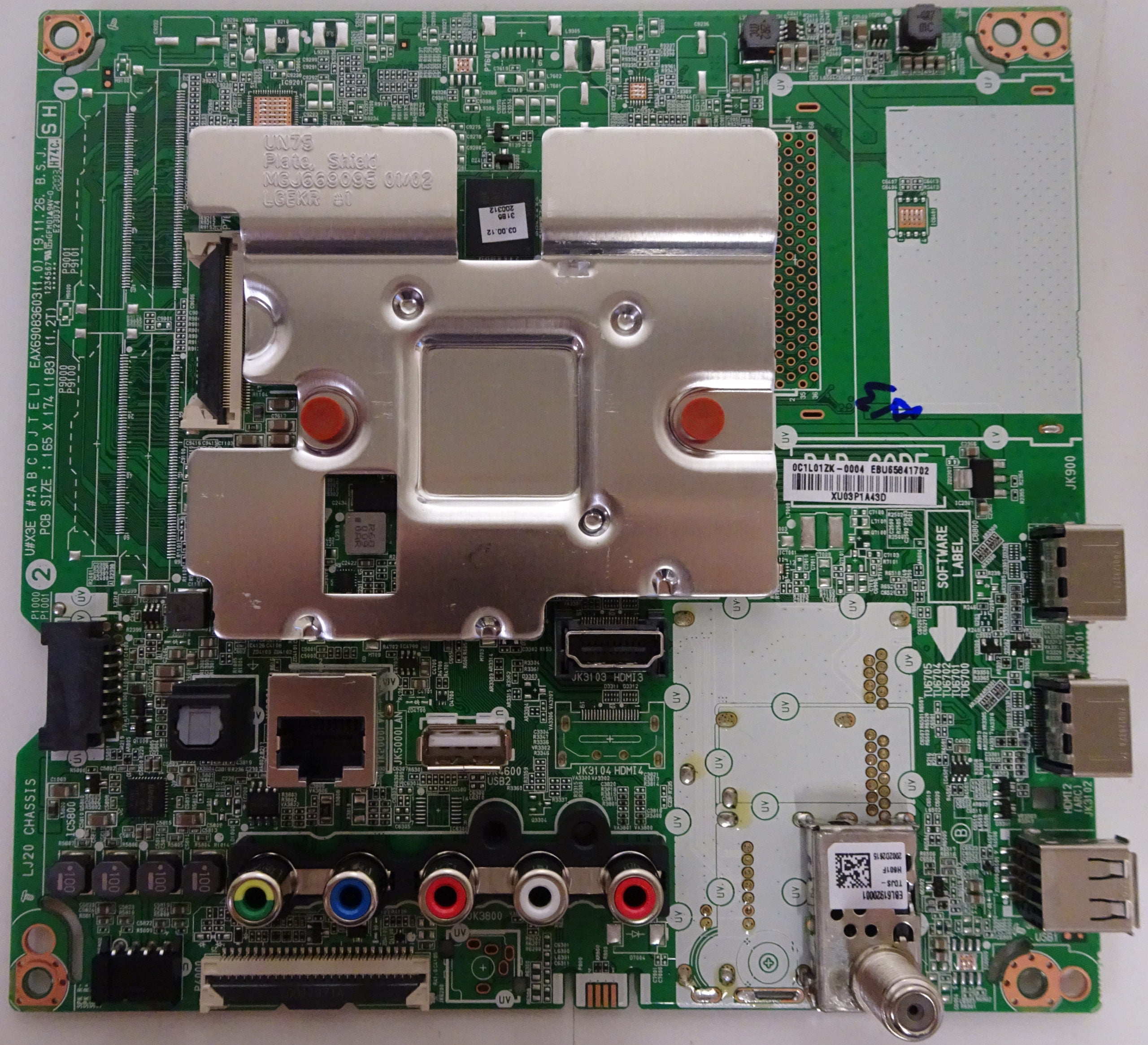 LG 50UN7300PUF Main Board (EAX69083603) EBU65841702