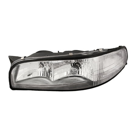 Buick Lesabre Headlamp Assembly - 1997-1999 Buick LeSabre Headlight Halogen Driver Left Headlamp Assembly GM2502159 & GM2502158
