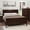 Cappuccino#2, variant on Full Size Adjustable Bed Base, Cappuccino Full Sleigh Bed, Cappuccino Bed Frames,Wood Platform Bed Frames, Furniture Bedroom Furniture Beds, Frames & Bases
