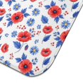 thumbnail image 5 of Pioneer Flower Floral Print Pattern Kitchen Dish Drying Mat 1 Pack, Ultra Absorbent Microfiber Drainer Mat, 16"x18", 5 of 6
