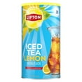 thumbnail image 3 of Lipton Lemon Iced Tea Mix, Sweetened Powdered Black Tea, Makes 76 Quarts Total (Pack of 2, 38 Quarts Each), 3 of 12