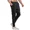 Black, variant on BROKIG Mens Stretch Lightweight Sweatpants with Zip Pockets Tapered Joggers Athletic Pants for Running,Workout,Jogging(Medium,Black)
