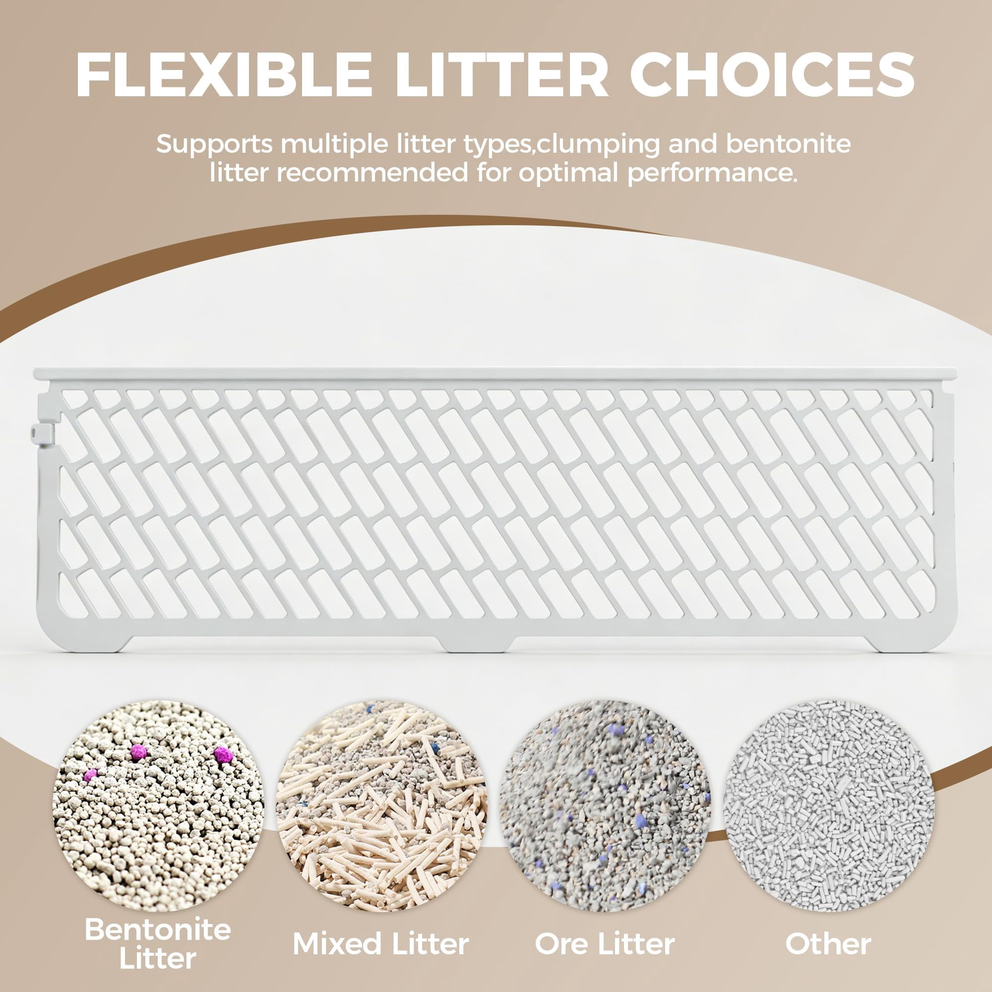 Self-Cleaning Cat Litter Box, Automatic Smart Pet Litter Box, Large Capacity for Multiple Cats, WiFi-Enabled App Control with Safety Sensors w/Garage Bags