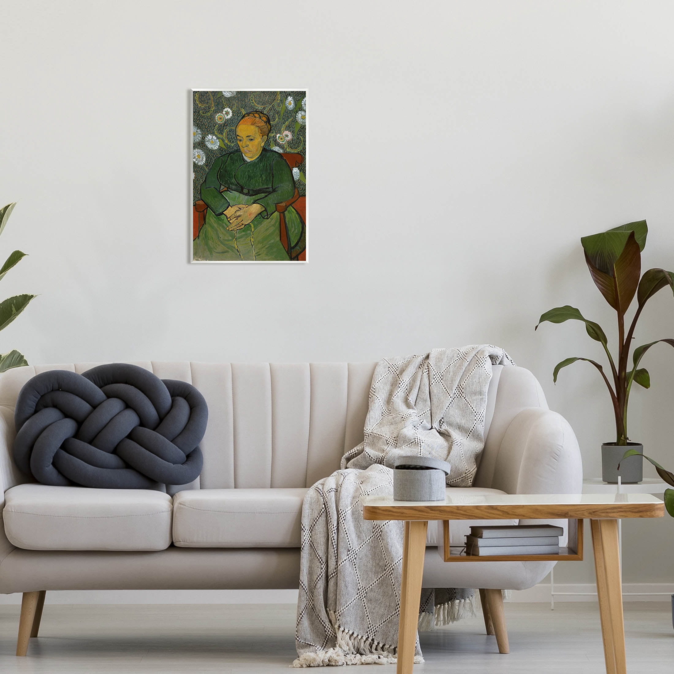 La Berceuse Portrait Madame Roulin Van Gogh Botanical & Floral Painting Unframed Art Print Wall Art