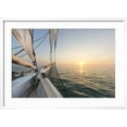thumbnail image 2 of Art.com Sunset Cruise on the Western Union Schooner in Key West Florida, USA Photographic Print by Chuck Haney, White Frame Wall Art, 29" x 21", 2 of 5