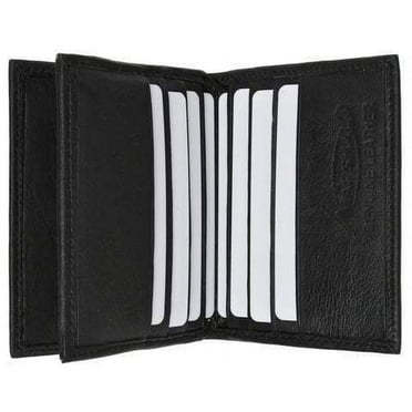 Men's premium genuine leather credit card bifold wallet P74