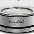 thumbnail image 4 of MegaChef 1.8 Liter Cordless Glass and Stainless Steel Electric Tea Kettle with Tea Infuser, 4 of 8