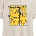 thumbnail image 3 of Pokémon - Pikachu Poses - Juniors Muscle T-Shirt, 3 of 5