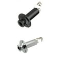 thumbnail image 1 of Bunblic 2 Pieces Brass 1/4" Strap End Pin Output Input for Electric Guitar Bass, 1 of 8