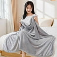 thumbnail image 4 of Blanket Poncho Shawl Blanket Nap Small Blanket Thickened Winter Conditioning Blanket Lamb's Wool Blanket, 4 of 4
