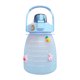 thumbnail image 1 of Botella de agua - Cute Belly Bottles Jarra de agua con marcador de tiempo 1.3L (Azul) Ehuebsd Para estrenar, 1 of 8