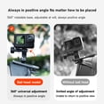 thumbnail image 2 of TELESIN Backpack Strap Clamp Magnetic Swivel Clip for Cam 360°Rotating Adjustable Strap Mount Quick Clip, 2 of 8