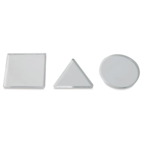 UPC: 0811100017047 | Gel Press Petite Printing Plates – Basic Shapes  Set of 3