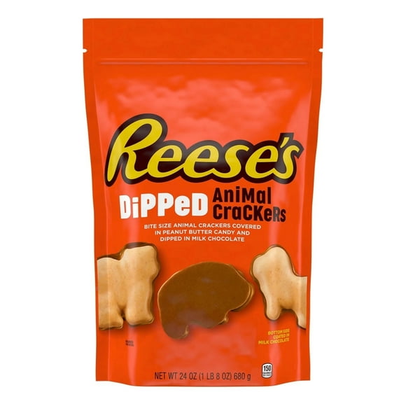 Reeses Dipped Animal Crackers Pouch (24 Ounce)
