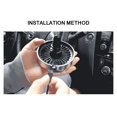 thumbnail image 4 of Ventilador Eléctrico Para Coche, Ventilador De Aire Acondicionado Con Circulación De Aire De Refrigeración Automática Para Coche, Usb, Control De 3 Velocidades, Con Luz Colorida Noticed VI008611-01, 4 of 6