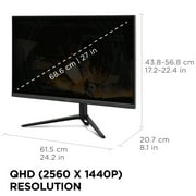 ViewSonic VX2728J-2K 27 1440p IPS Gaming Monitor
