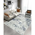 Modern Abstract Area Rug 5x7 – Soft Indoor Carpet With Non-Slip Backing For Living Room, Bedroom, Nursery