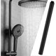 thumbnail image 5 of Shower Head Extension, 11.81 Inch Stainless Steel AntiLeak Pipe, Easy to Install, Black, 5 of 5