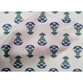 thumbnail image 4 of oneOone Organic Cotton Voile Fabric Leaves & Floral Block Printed Craft Fabric BTY 42 Inch Wide, 4 of 4