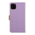 thumbnail image 2 of iPhone 11 Case 6.5", iPhone 11 Pro Max 6.5" Case, Allytech PU Leather Lace Pattern Folio Flip Kickstand Hand Wrist Strap Shockproof Cards Holder Wallet Case Cover for Apple iPhone 11 Pro Max,Purple, 2 of 5