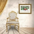 thumbnail image 3 of Robinson, Carol 32x23 Gold Ornate Wood Framed with Double Matting Museum Art Print Titled - Merry and Bright Christmas Truck, 3 of 4
