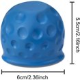 thumbnail image 2 of Cubierta de bola de enganche de remolque, 2 ", 4 Uds., cubierta protectora de bola de remolque para camión, accesorios de repuesto para RV, caravana, cubierta de barra de remolque, 2 of 5