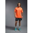 thumbnail image 2 of Expert Brand USA-Made Men's DriMax™ Athletic Crewneck T-Shirt, Safety Orange, 3XL, 2 of 6