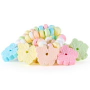 50 Butterfly Candy Bracelets, Novelty Pastel Candy Bracelets with Butterfly Charm, Cute Individually Wrapped Butterfly Party Favors, by 4YoreElves