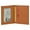 Tan, variant on Men's Genuine Leather Bifold ID-Credit Card Money Holder Wallet By Leatherboss