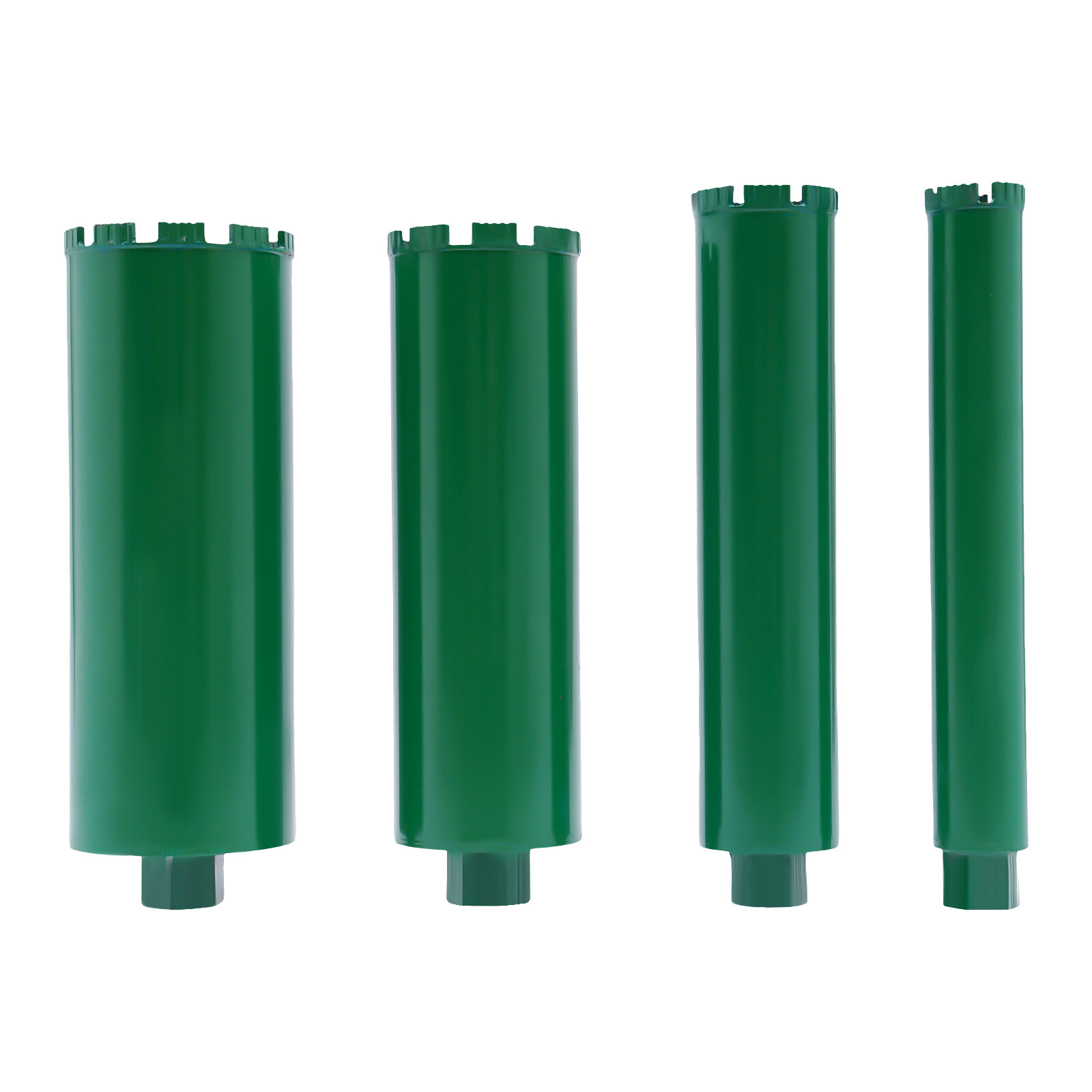2/3/4/5in Set Wet Diamond Core Drill Bit for Hard Concrete Masonry 4 Drill Bits