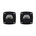 thumbnail image 2 of sweethay Wall-mounted Lamp Base Upgraded Fittings LED Socket Supplies Hard Lights Device Shell Courtesy Lighting Boat Saving Light Space Luz blanca/negra 2piezas sweethay CBP445960, 2 of 5
