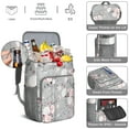 thumbnail image 5 of Travel Cooler Bag - Pioneer Flower Floral Print Pattern Camping Beer Cooler Backpack with Bottle Opener- Waterproof Insulated Picnic Backpacks - Cooler Bag for Beach, 5 of 6