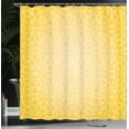 thumbnail image 3 of Ambesonne Vintage Yellow Shower Curtain, Timeless Royal Motif, 69"Wx70"L, Yellow and Pale Yellow, 3 of 4
