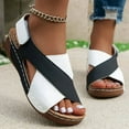 thumbnail image 4 of Sandales Femme Chaussures d'Été Chaussures de Plage Chaussures Antidérapantes pour Femmes Chaussures Compensées Femme Grande Taille Sandales Chaussures Femme, 4 of 8