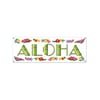 Beistle Hawaiian Luau Barbeque Party Aloha Greeting Wall Flag Banner Decoration