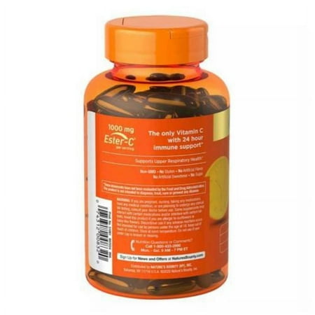 Nature's Bounty Immune 24 Hour+, 120 Softgels