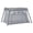 Light Gray, variant on Jeep Horizon Compact Travel 2-in-1 Play Yard and Bassinet, Light Gray