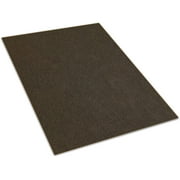 3x5' Hickory - Indoor Outdoor Custom Cut Area Rug Carpet Runners with a Premium Fabric Finished Edges